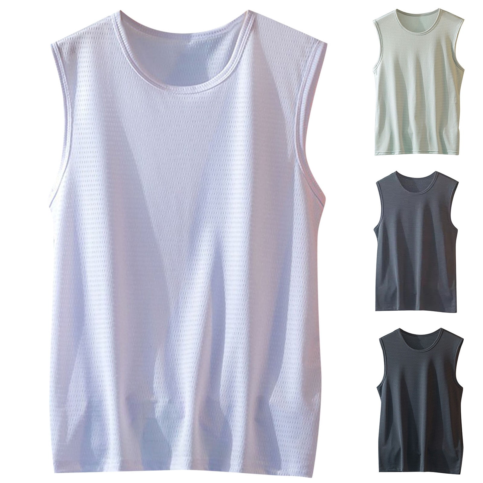 ZestMode 2 Pack Mens Tank Tops Pack,Lightweight Tank Tops,Classic ...