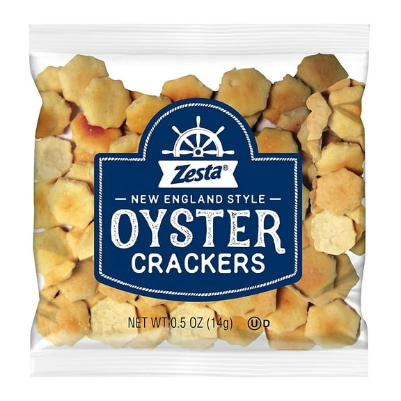 Zesta New England Style Oyster Cracker | Kosher | 0.5 oz Pouch | Pack of 150