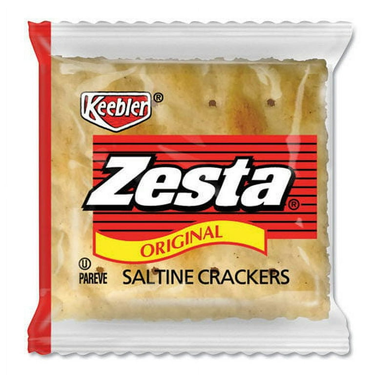 Zesta Saltine Crackers, 2 Crackers/Pack, 500 Packs/Carton Zesta Saltine Crackers, 2 Crackers/Pack, 500 Packs/Carton