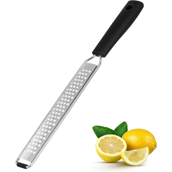 Zester Grater, Fine Stainless Steel Lemon Zester
