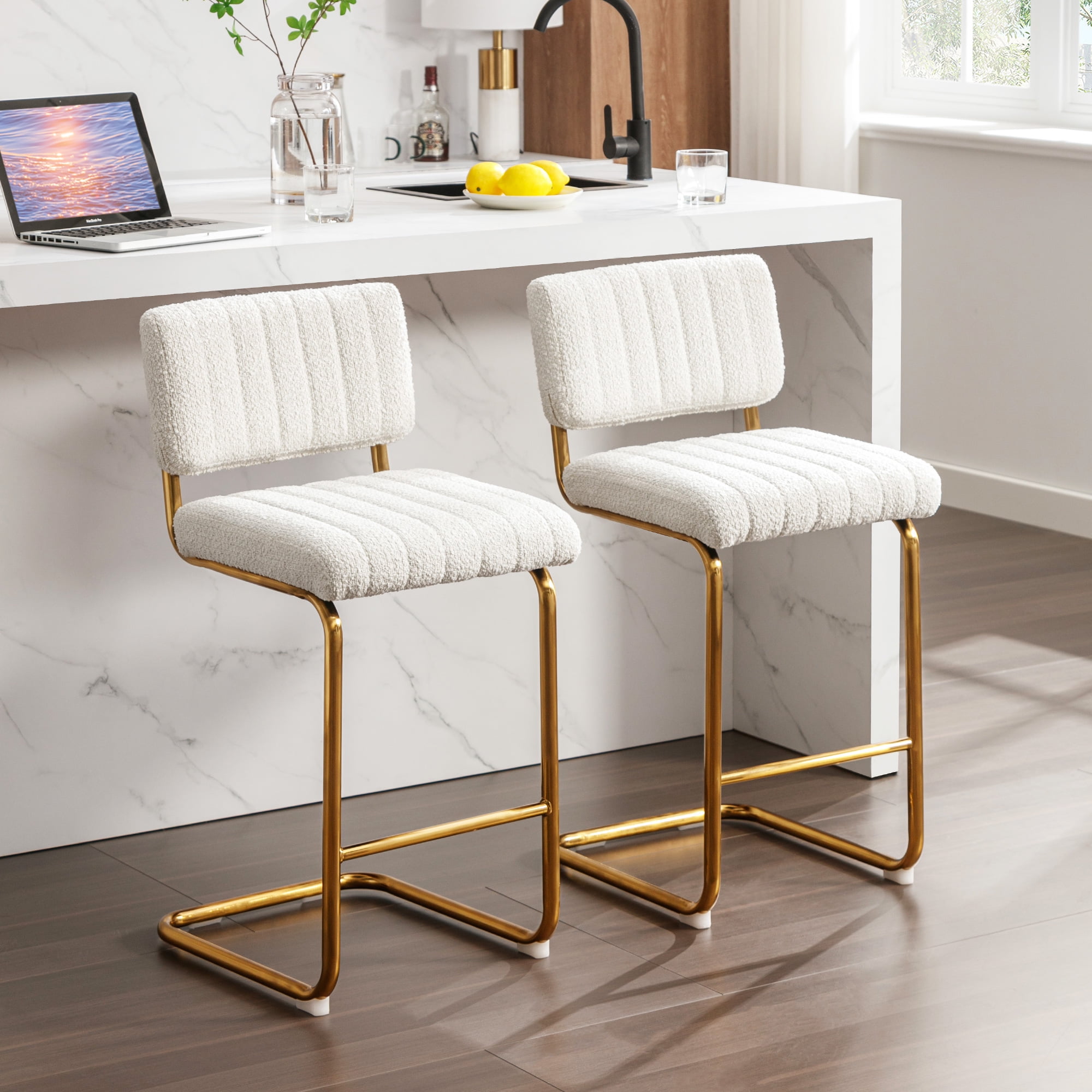 Mid century bar stools sale set of 2