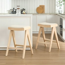 2xhome Set of Modern Plastic Barstools 28