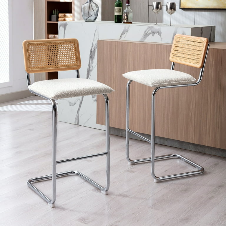 Counter height stools with chrome legs sale