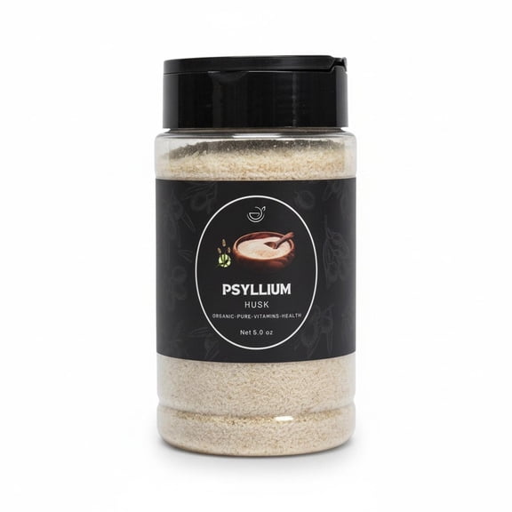 Zestiq Foods Organic Psyllium Husk (Ispaghol) (5 oz.) Finely Fibrous Psyllium Husk for Baking, Cooking & Recipe Use