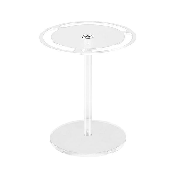 ZestqaQ 360° Rotating Acrylic Sunglasses Stand, Eyeglasses Display Rack, Tabletop Organizer for 9 Pairs, Modern & Space-Saving