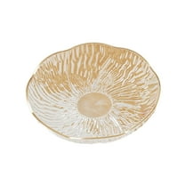 ZestqaQ Extravagant Plastic Flower Fruit Tray, Skull Candy Dessert Snacks Tray, Multi-Scene Decorative Centerpiece, Household Tableware with Draining Function, Sturdy Easy-Care Snack Platter