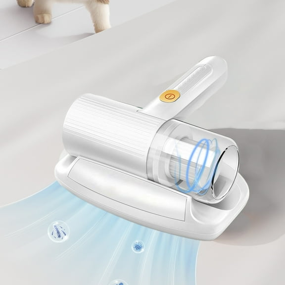 ZestqaQ Handheld Mattress Vacuum Cleaner, Wireless Bed Vacuum for Pet Hair Removal, 20000Pa Suction, 60Min Working Time, High-Efficiency Filtration System, Quiet Cleaning for Mattresses, Sofas, Toys