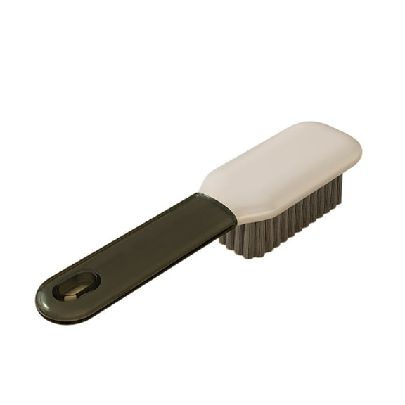 ZestqaQ Hard Bristle Shoe Brush, Multifunctional Leather Cleaning Tool, Portable Stain Remover, Durable Shoe Washing Brush for Sports and Casual Shoes, Convenient Storage Design
