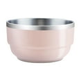 thumbnail image 1 of ZestqaQ Portable Stainless Steel Bowl, Insulated Fruit Basin, Stackable Serving Dish, Compact Tableware for Snacks and Meals, Easy to Clean and Versatile, 1 of 6