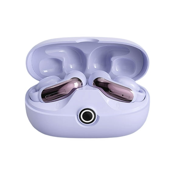ZestqaQ True Wireless Stereo Noise-Canceling Open-Ear Clip Sports Bluetooth Headphones with Long Battery Life