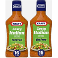 thumbnail image 1 of Zesty Italian Fat Free Dressing, 2 Bottles, 16 Oz, 1 of 1
