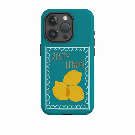 Zesty Lemons Cute Summer Fruit Phone Case for iPhone 16 15 14 13 12 11 Pro Max