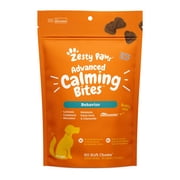 Zesty Paws Advanced Calming Bites for Dogs, Calming Behavior, Turkey Flavor, 60 Count Soft Chews