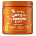 thumbnail image 1 of Zesty Paws Allergy & Immune Bites for Dogs, Apple and Peanut Butter 90ct, for Seasonal Allergies & Immune Support, 1 of 13