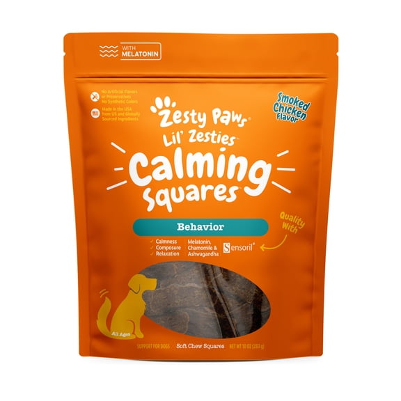 Zesty Paws Lil’ Zesties Calming Squares, 10oz