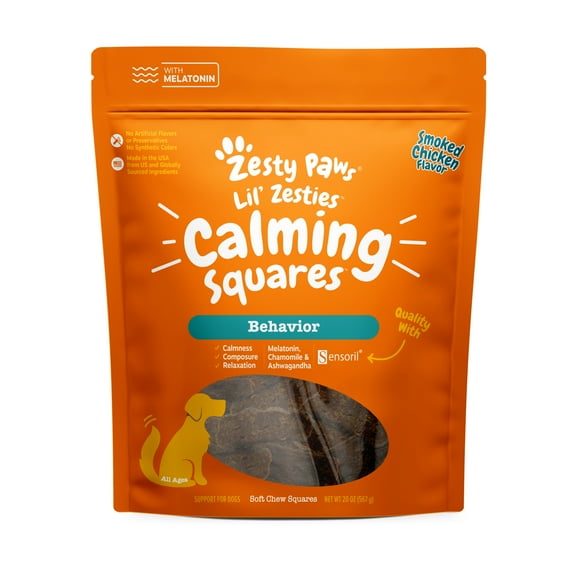 Lil' Zesties™ Calming Squares™ Chewables for Dogs