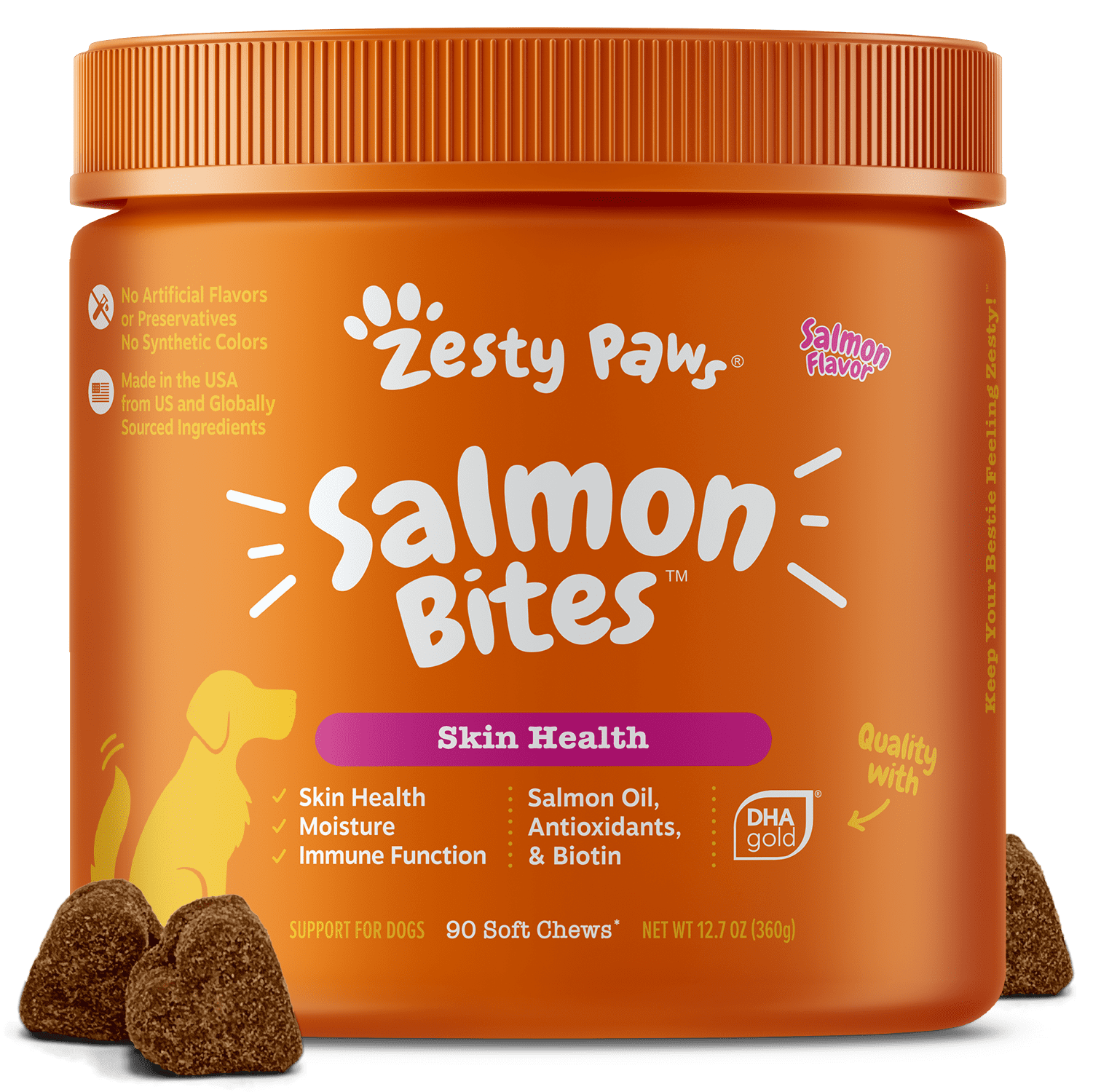 Zesty Paws Salmon Bites Zesty Paws Salmon Bites