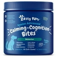 thumbnail image 1 of Zesty Paws Senior Advanced Calming & Cognition Behavior Bites for Senior Dogs, for Brain Function & Stress Support, Chicken Flavor, 90ct, 1 of 13