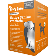 Zesty Paws Vet Strength Native Canine Probiotic Powder for Dogs, 25 packets