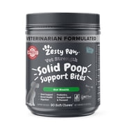 Zesty Paws Vet Strength Solid Poop Support Bites Chicken Flavor Dog Supplement, 90 Count