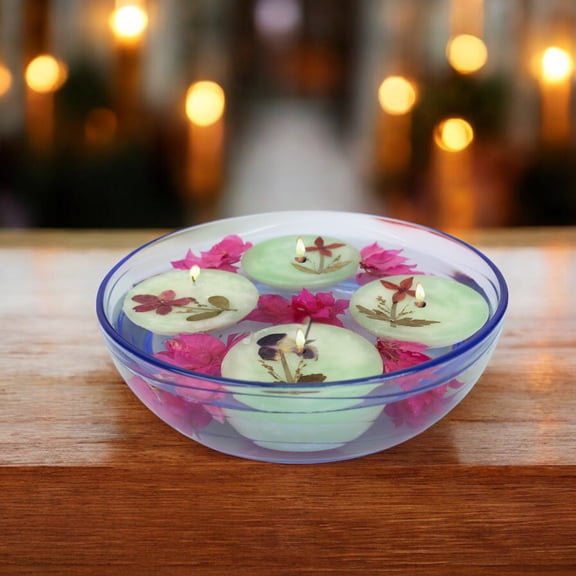 Zesty Soy Wax Candle: Lemongrass Oil, Dried Flowers & Vibrant Citrus Fragrance