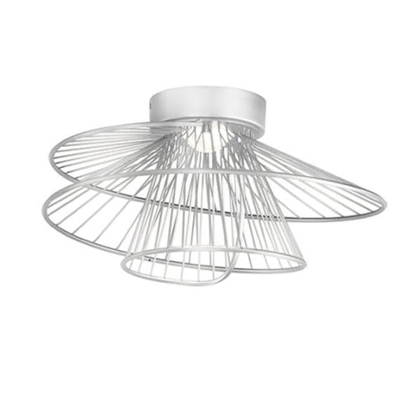 Zeta LED Flush Mount - Matte White