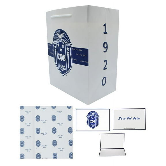 Zeta Phi Beta Gift Accessories Set - Package Set MEDIUM