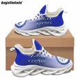 thumbnail image 1 of Zeta Phi Beta Sorority Design Casual Sneakers for Ladies Fashion Summer Outdoor Running Shoes Classic Lace Up, 1 of 8