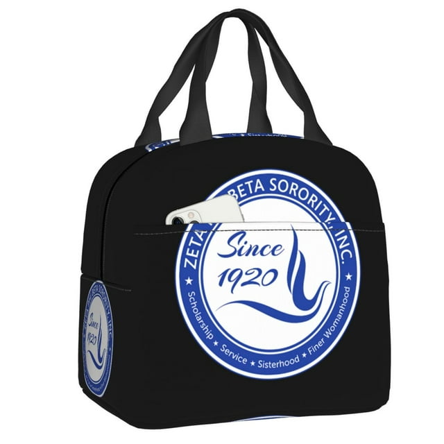 ---zeta Phi Beta Sorority Lunch Box Women African American Cooler 