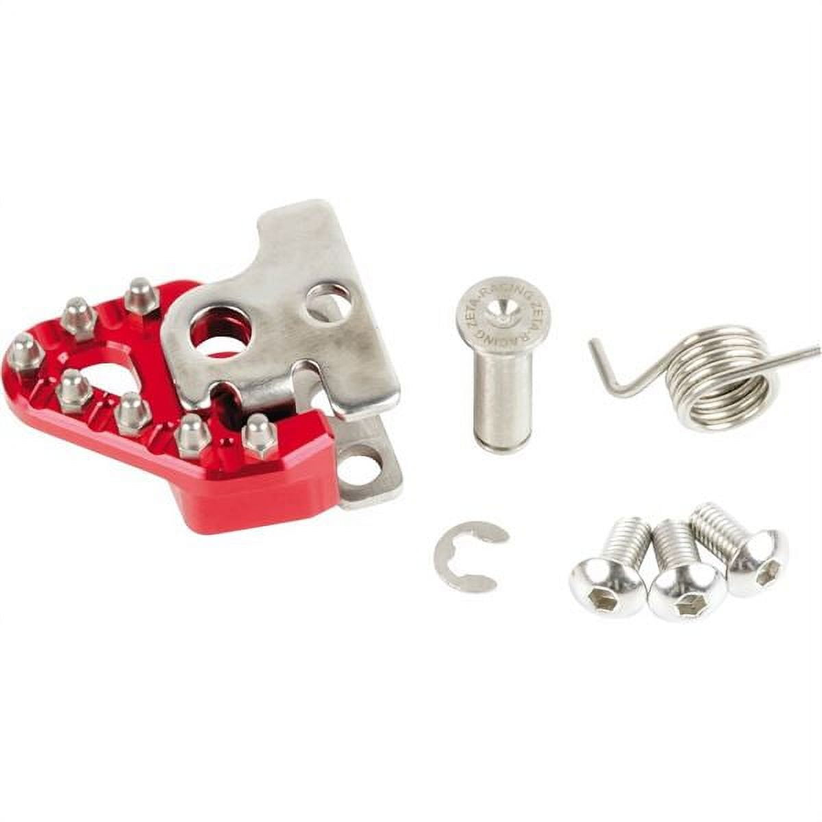 Zeta ZE90-7902 manual switch Brake Pedal - Red - Walmart.com