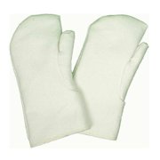 100 Heat Resistant Mittens, R Highly Texturized Fiberglass, 1,300 Degrees F Max Temp.