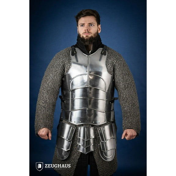 Zeughaus - Cuirass Champion Polished (size: L/XL )