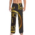 Zeuib 2025 New Year Men's Pajama Pant Sleep Pajama Lounge Pant PJ