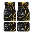 Zeuib 2025 New Year New Front Car Floor Mats FourPiece Set Front