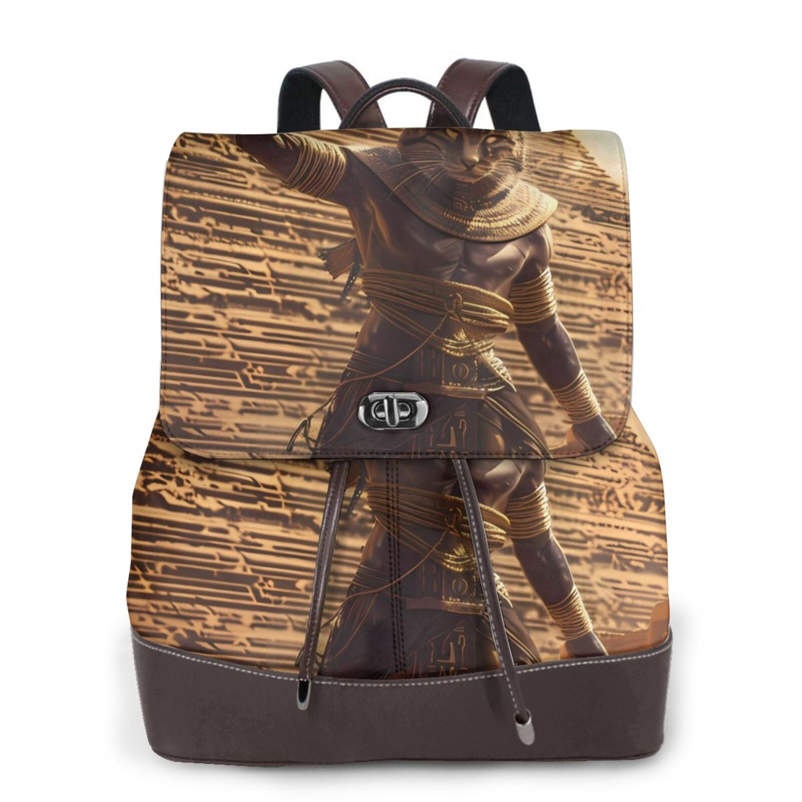Pattern Print Egyptian Backpack main image 0