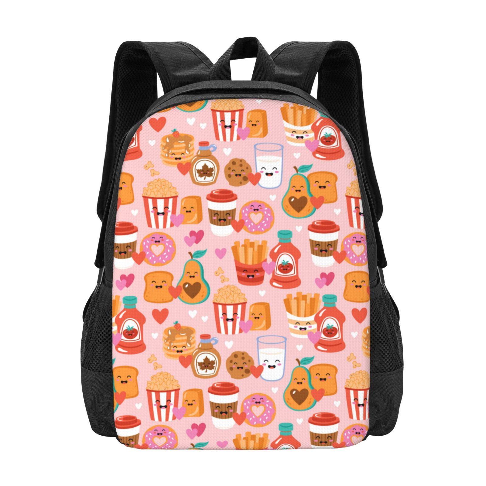 Mini Rucksack Comical Zeuib Funny Food Stylish and Lightweight Backpack: Perfect for workout ...