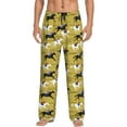Zeuib Horsemen In Horseraces Men's Pajama Pant Sleep Pajama Lounge Pant