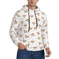 thumbnail image 1 of Zufioo Labrador Retriever Dog Design Fleece Comfortable Hoodie for Mens,Sweatshirt for Men,Pullover Hooded Sweatshirt for Men -Large, 1 of 5