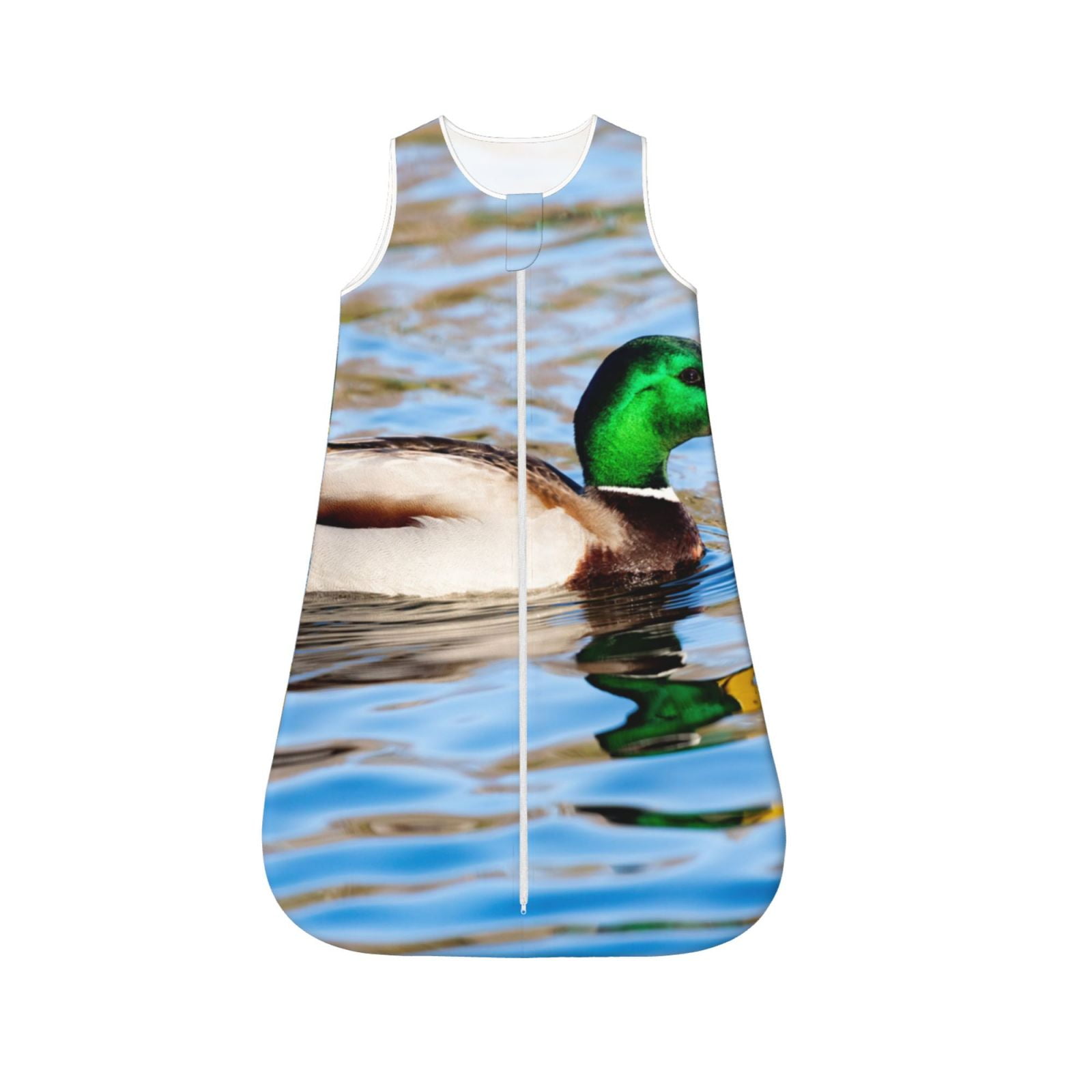 Zeuib Mallard Duck Swimming In A River Toddler Sleep Sack,Sleep Sack With Sleeves, Sleep Sack