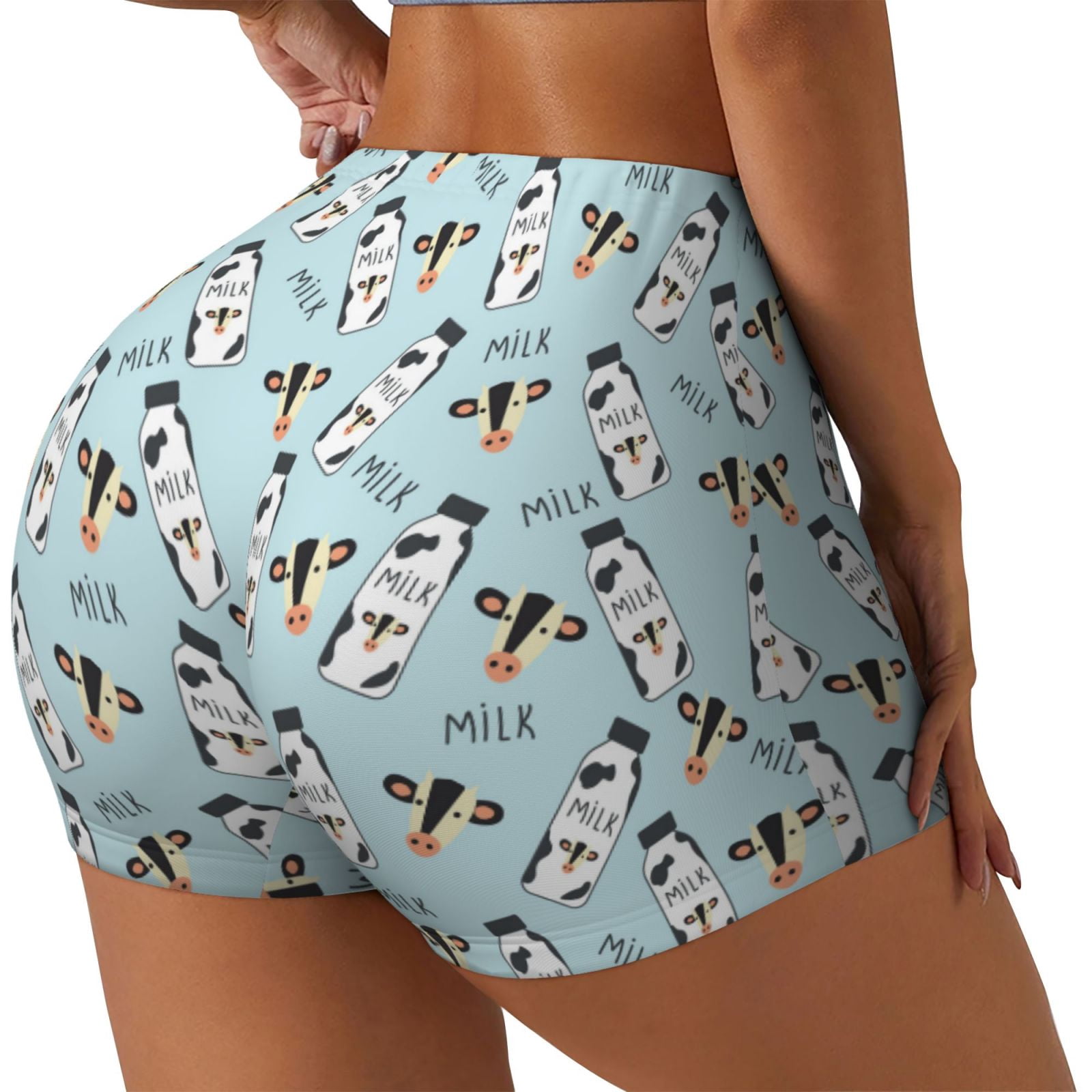 Custom Logo Compression Scrunch Butt Contour Shorts Seamless Butt