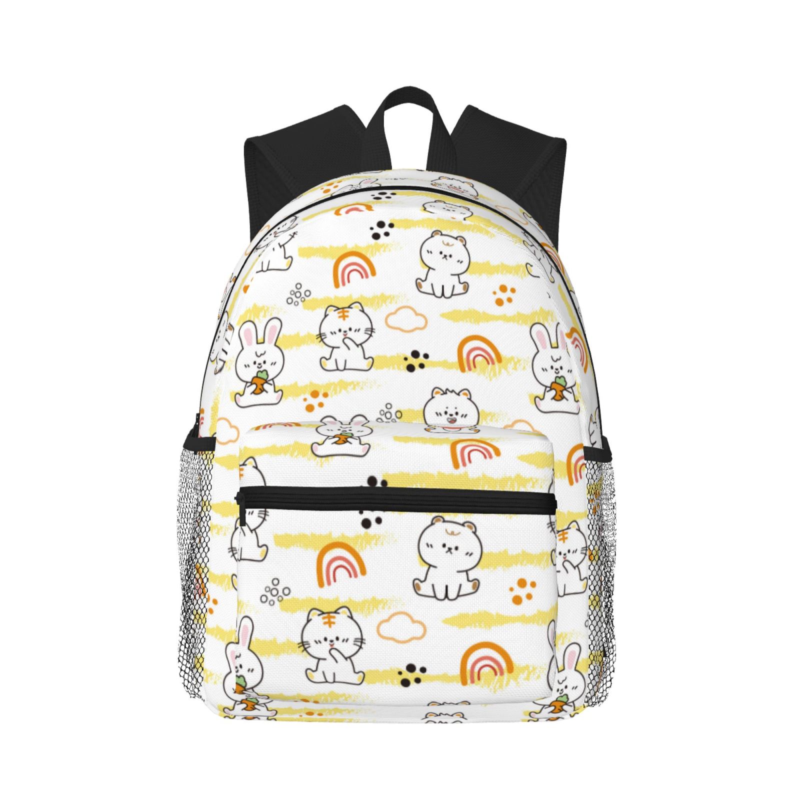 Zeuib Rabbit And Milk Tea Backpack，Stylish, Comfortable, and Versatile ...