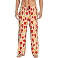 Zeuib Table Tennis Rackets 1 Men's Pajama Pant Sleep Pajama Lounge Pant