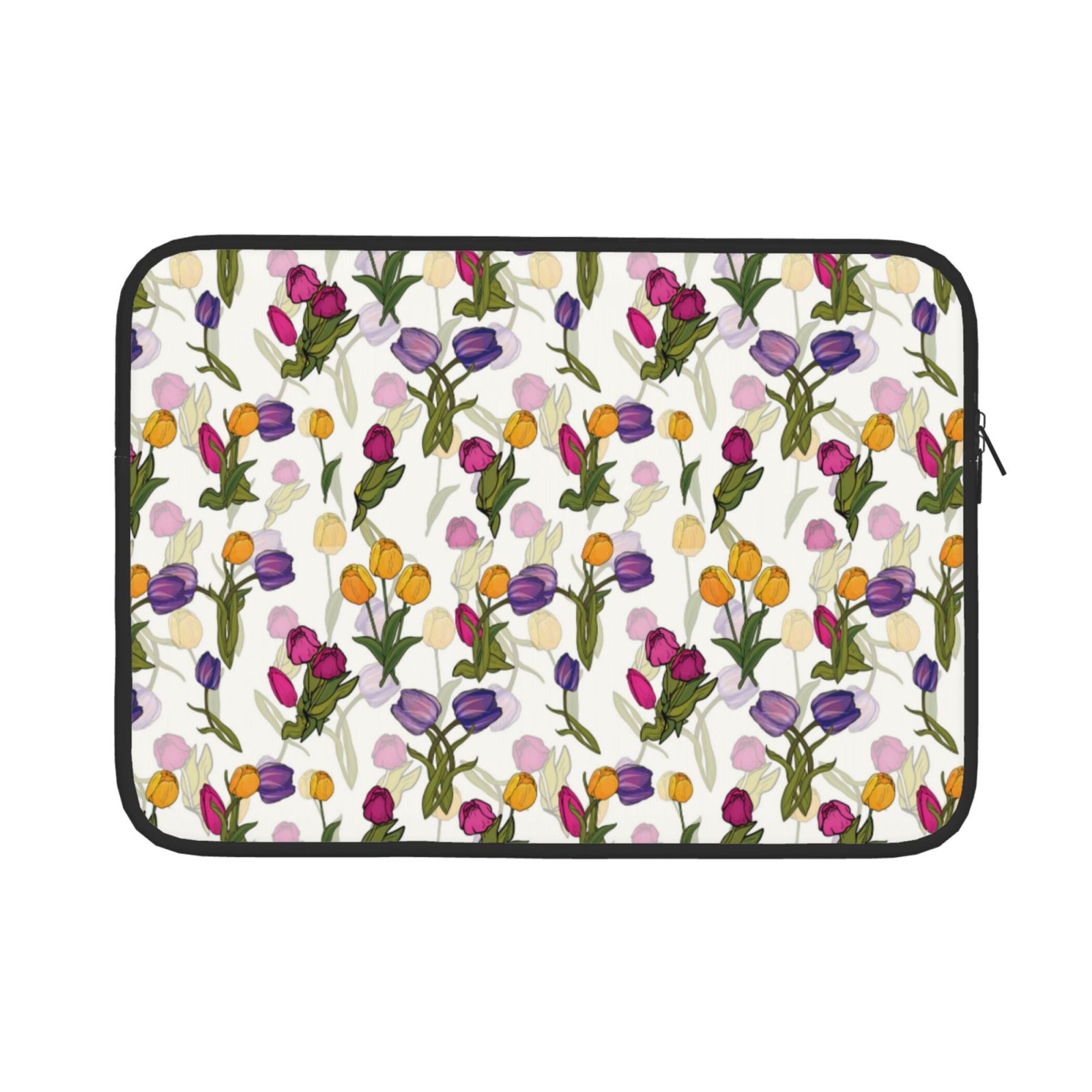 Zeuib Tulips Flowers Laptop Bag Optimal Protection, Ample Storage, and