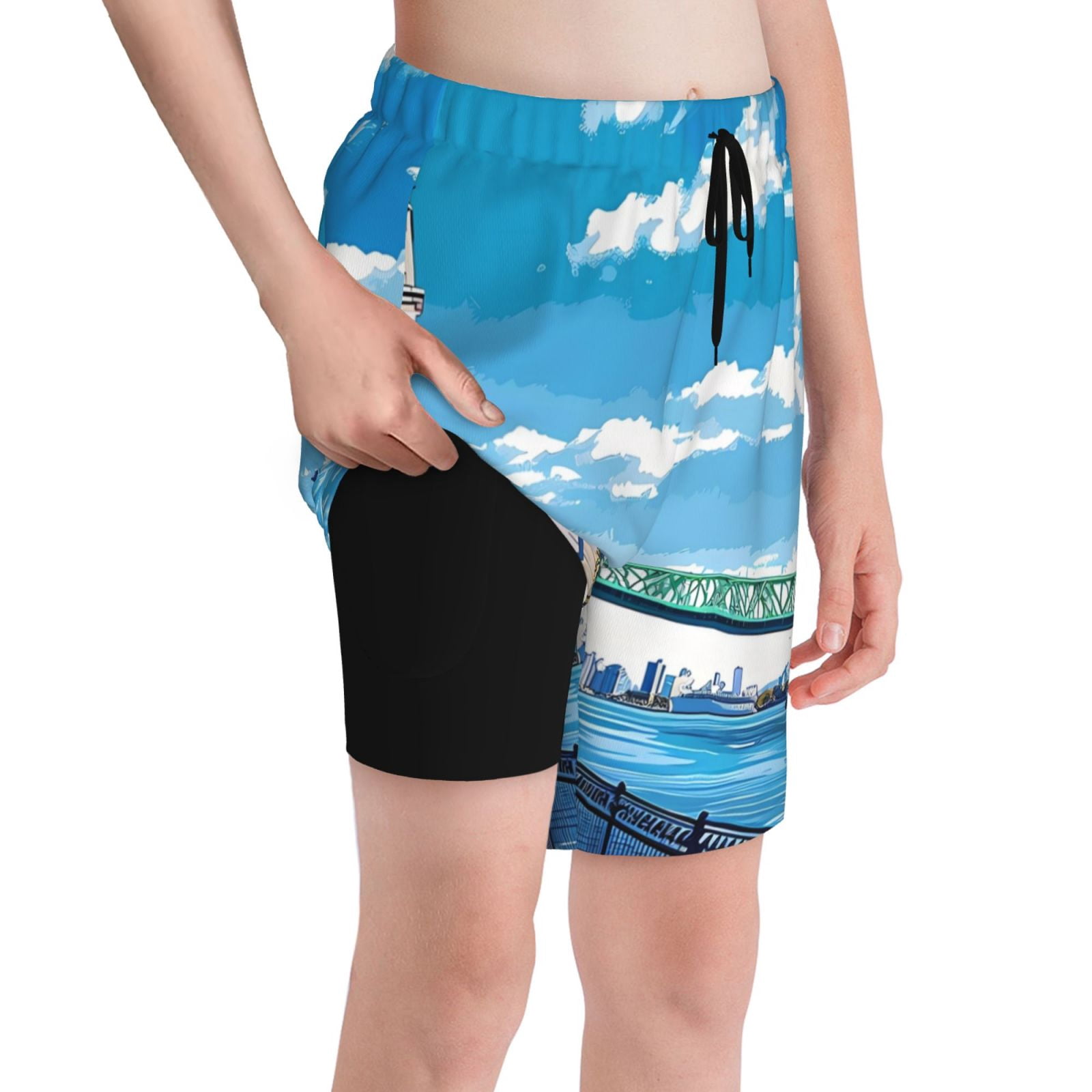Boys Swim Trunks / Board Shorts - Magnetic Island