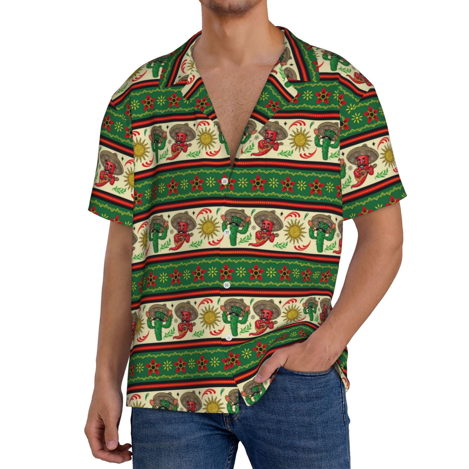 80s-90'S D'ACCORD Long Sleeve Mexican Shirt Cuban Shirt Men's S Vintage /eaa451020