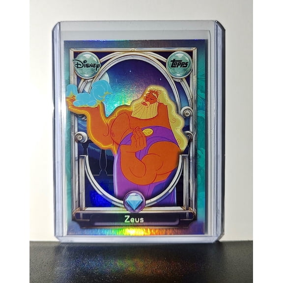Zeus 2025 Topps Disney Wonder #134 Diamond Card Hercules