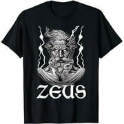 Zeus God Lightning Greek Mythology T-Shirt