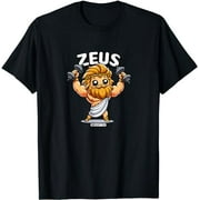 Zeus Gym God Training Funny Cool Women Men Fitness T-Shirt