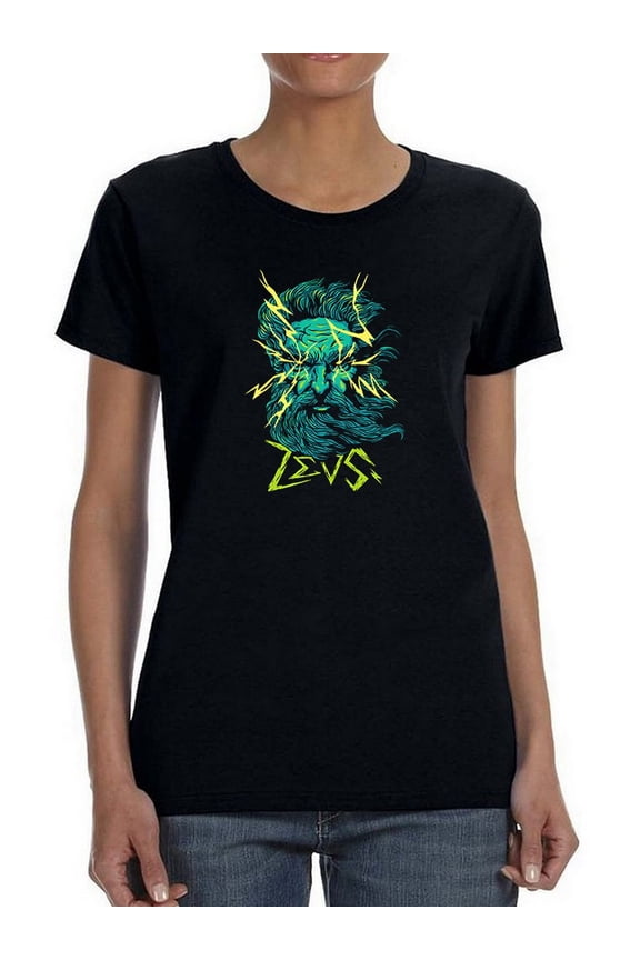 Zeus T-Shirt Women -Smartprints Designs, Female x-Large