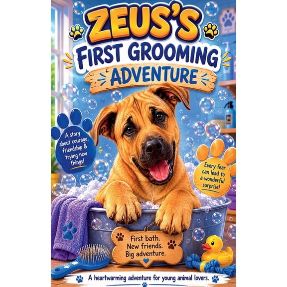 Zeus's First Grooming Adventure, (Paperback)